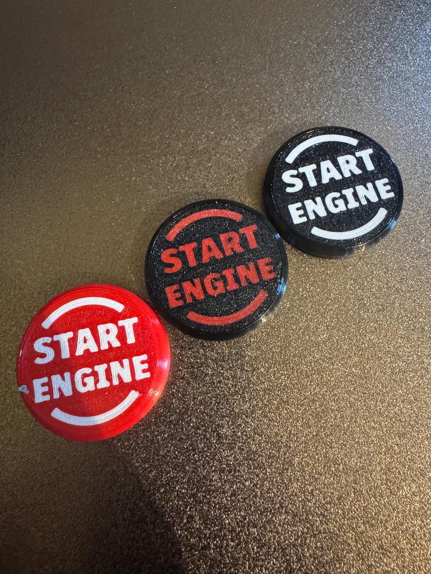 Engine Push Button Start Clicky Fidget!