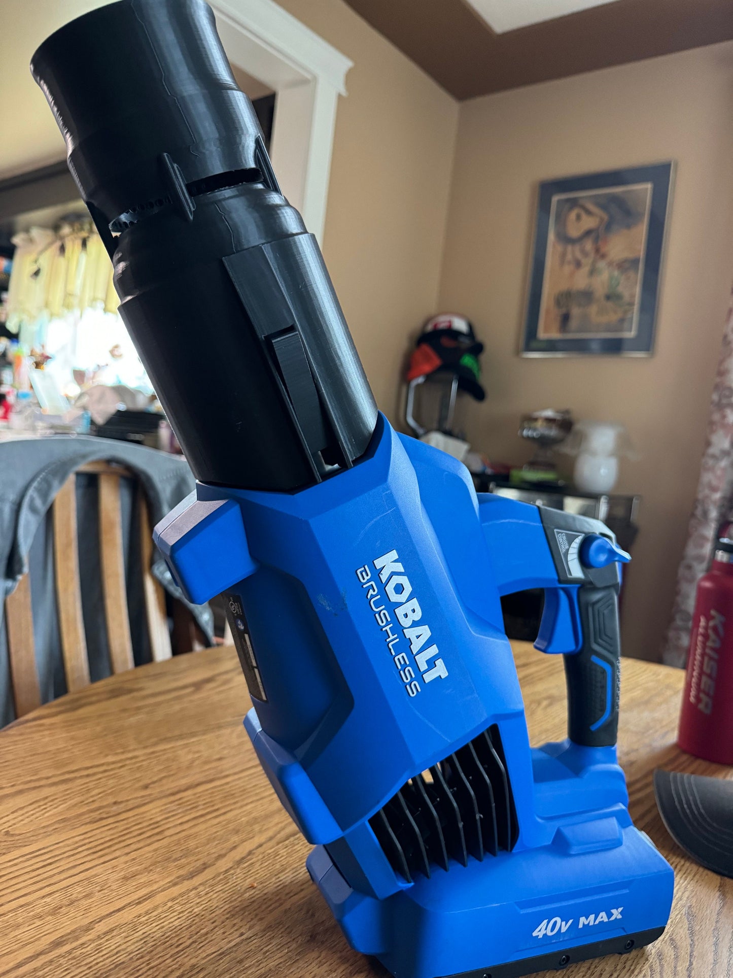Pressure Nozzle Attachment for Kobalt 40v Leaf Blower