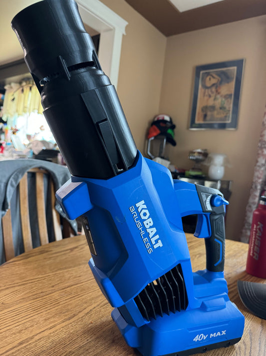 Pressure Nozzle Attachment for Kobalt 40v Leaf Blower