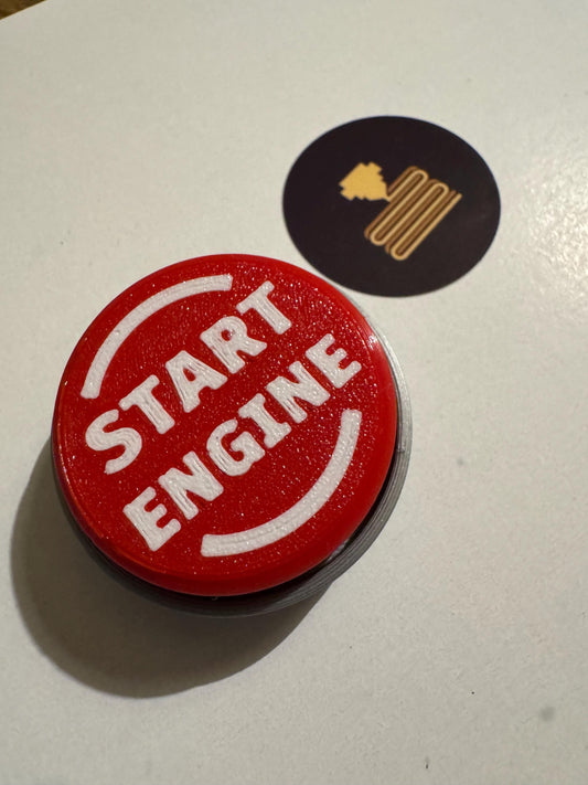 Engine Push Button Start Clicky Fidget!