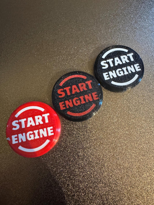 Engine Push Button Start Clicky Fidget!